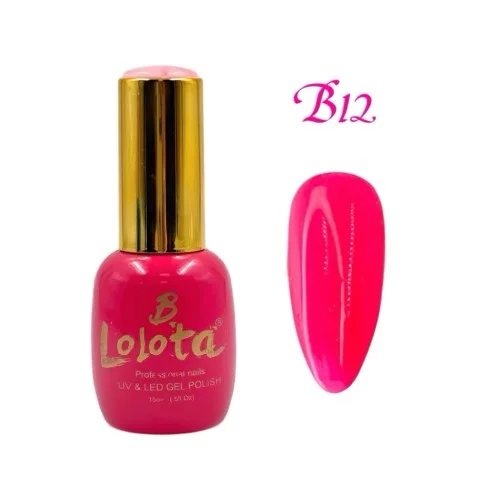 Lolota Barbie Ημιμόνιμο Επαγγελματικό Βερνίκι 15ml Νο12