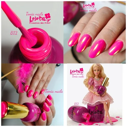 Lolota Barbie Ημιμόνιμο Επαγγελματικό Βερνίκι 15ml Νο12