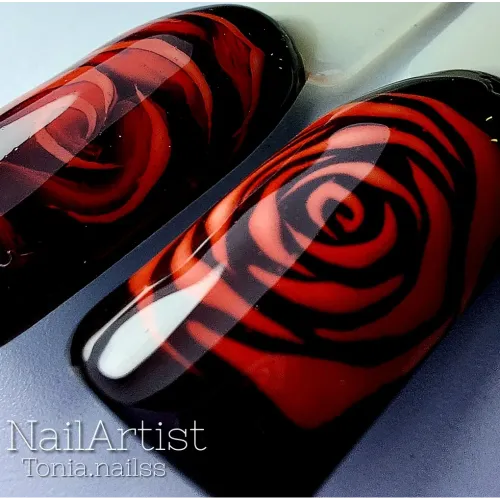 Top Coat Non Wipe Red 15ml Lolota