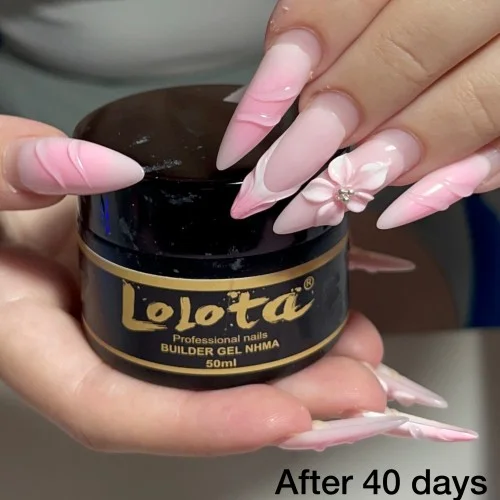SALE 2 Builder Gel Νήμα Lolota 50ml ΔΩΡΟ BASE & TOP LOLOTA 15ml