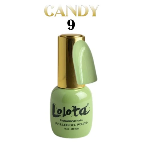 Candy Ημιμόνιμo Βερνίκι Lolota Φυστικί 15ml No9