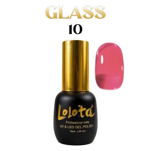 Ημιμόνιμο Επαγγελματικό Βερνίκι Lolota Glass 15ml NoG10
