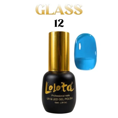 Ημιμόνιμο Επαγγελματικό Βερνίκι Lolota Glass 15ml NoG12