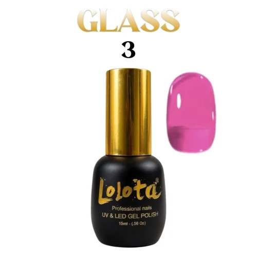 Ημιμόνιμο Επαγγελματικό Βερνίκι Lolota Glass 15ml NoG3