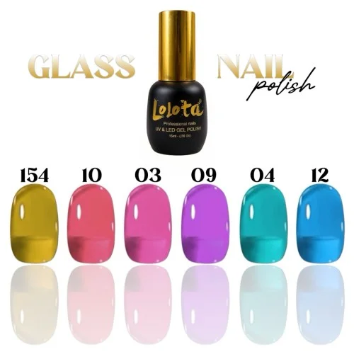 Ημιμόνιμα Βερνίκια Lolota 15ml Glass