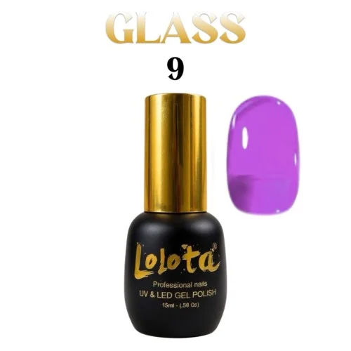 Ημιμόνιμο Επαγγελματικό Βερνίκι Lolota Glass 15ml NoG9