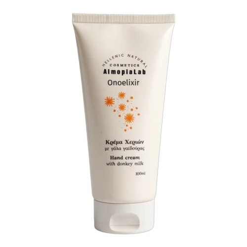 Κρέμα χεριών Onoelixir με Γάλα Γαϊδούρας, 100ml.