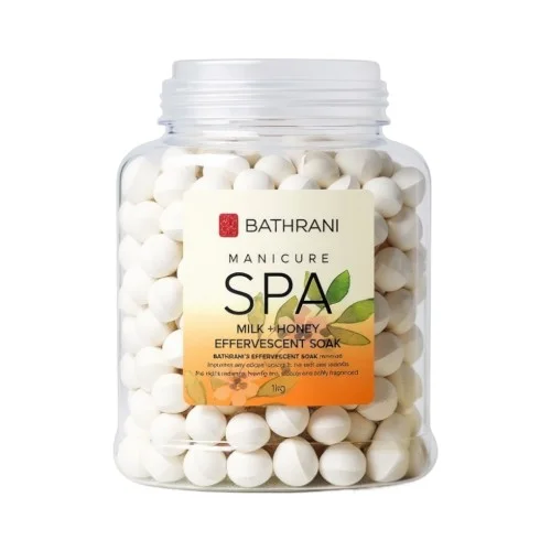 Αναβράζουσες  Μπάλες Manicure – SPA MILK + HONEY 1kgr