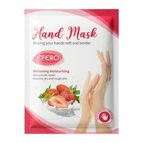 Hand Mask Λεύκανσης & Ενυδάτωσης Φράουλα