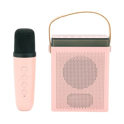 Mini Karaoke Bluetooth με ασύρματο μικρόφωνο