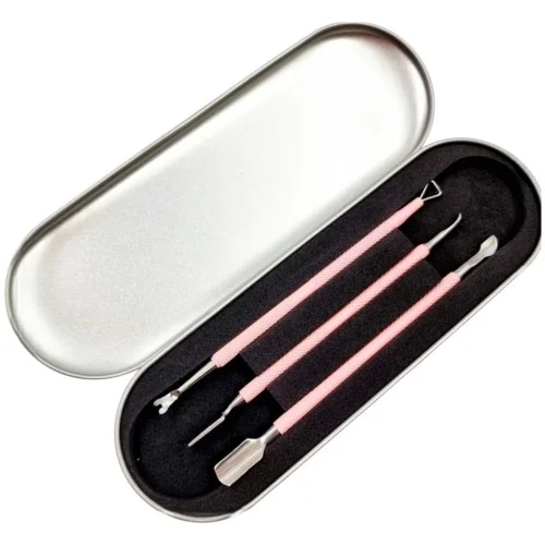 Σετ εργαλείων νυχιών  Stainless Steel Nail 3τμχ