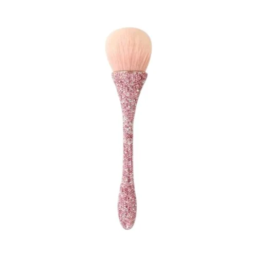 Makeup Brush Strass Pink