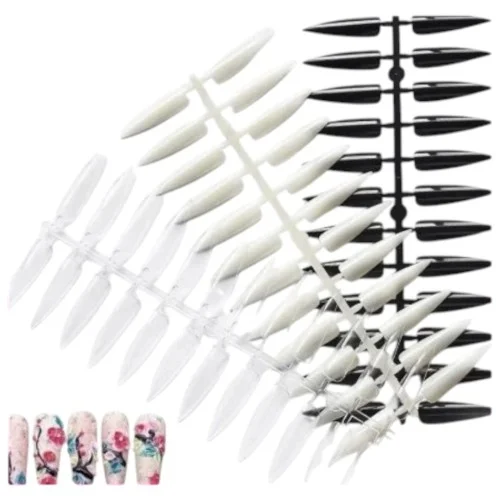 Tips nail art στιλέτο 240 τεμ.