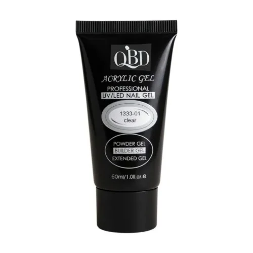 GEL Χτισίματος QBD Acrylic Gel UV/LED NAIL GEL – SOAK OFF 60ml