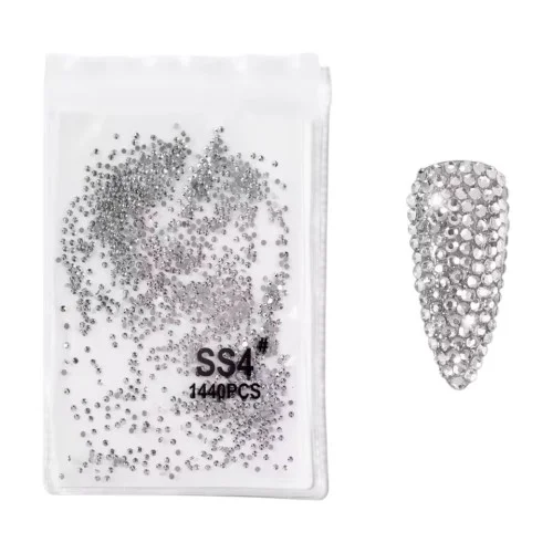 Στρας Νυχιών Global Nail Crystal Lized S4 1,6mm Clear 1440 pcs   