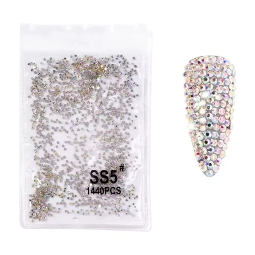 Στρας Νυχιών Global Nail Crystal Lized S5 1,8mm AB 1440 pcs   