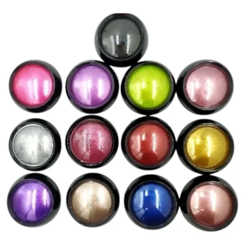 Σκόνη Mirror Effect Glitter 10γρ. με Σφουγγαράκι 