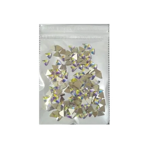Stras Νυχιών τύπου Swarovski 0,5mm 3D / 140 τεμ. Τρίγωνο