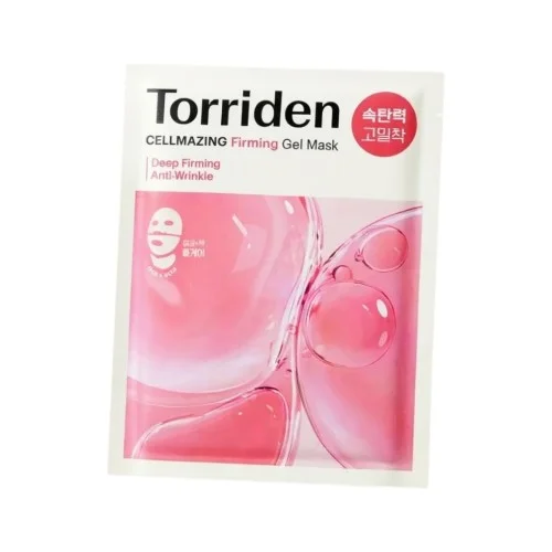 Μάσκα τζελ προσώπου και λαιμού Torriden Cellmazing Firming Gel Mask