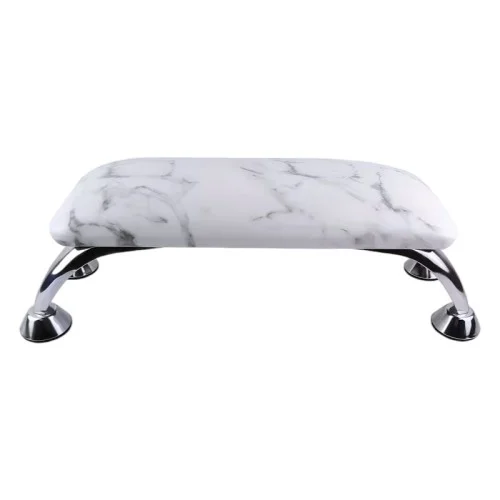 Σκαμπό Μανικιούρ 100% Δερμάτινο Μαρμαριζέ