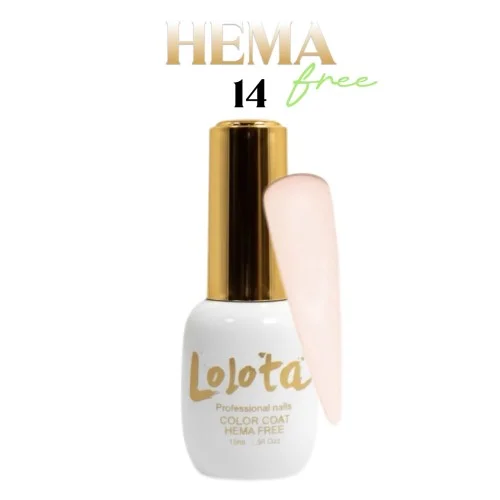 Ημιμόνιμο Βερνίκι Lolota Hema Free 15ml No14