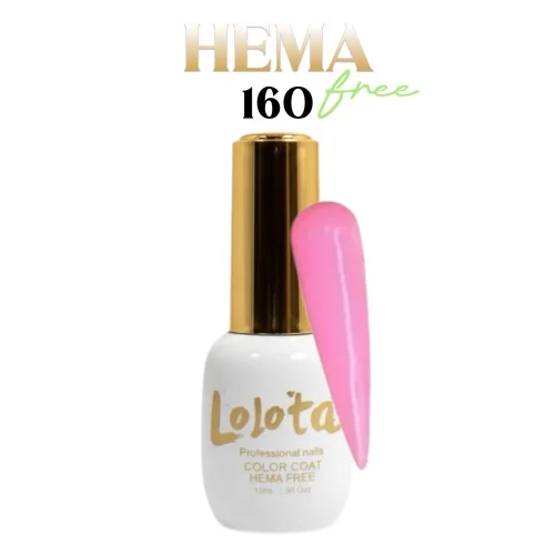 Ημιμόνιμο Βερνίκι Lolota Hema Free 15ml No160