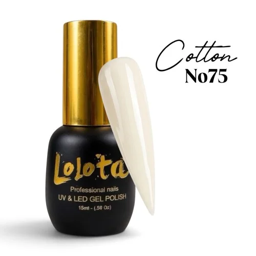 Ημιμόνιμο Βερνίκι Cotton Lolota 15ml No75