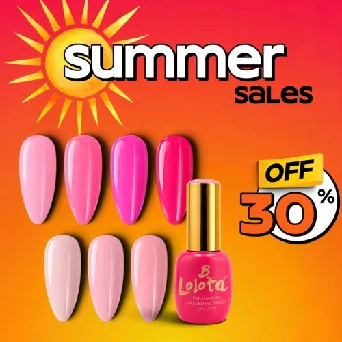 SUPER SALES -30% Lolota Barbie Ημιμόνιμα Επαγγελματικά Βερνίκια 15ml 