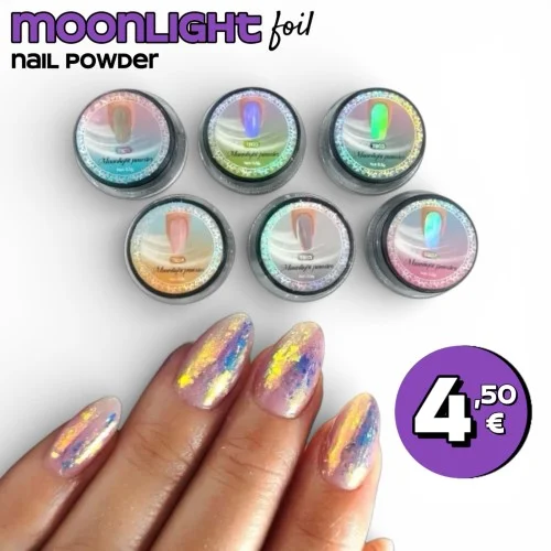 Moonlight Foil Nail Powder