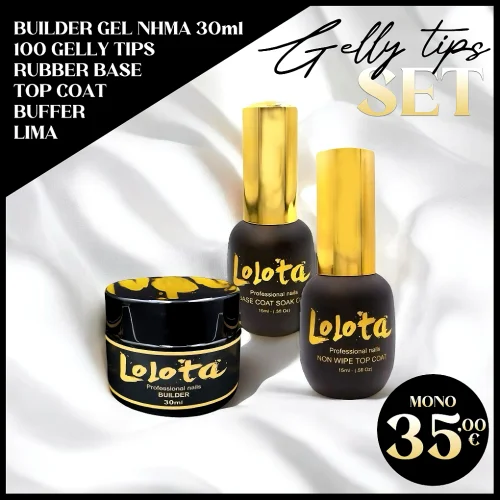 Πακέτο Εφαρμογής Gel νήμα Gelly tips