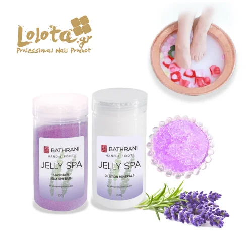 Jelly Spa Bath Kit Set Lavender