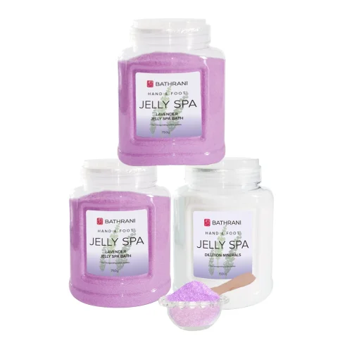 Jelly Spa Bath Kit Set Lavender