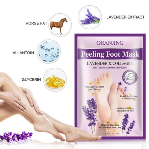 Peeling Foot Mask Lavender & Collagen