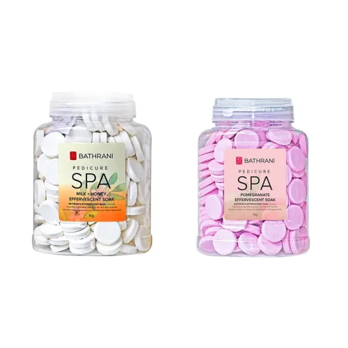 Αναβράζουσες Ταμπλέτες για Pedicure – SPA MILK + HONEY 1kgr