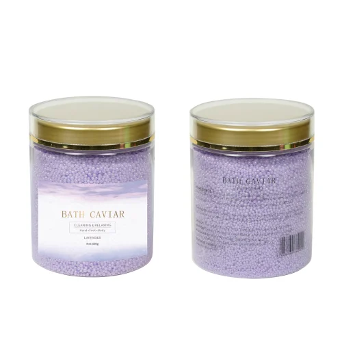 BATH CAVIAR Lavender Aromatherapy 360g Spa για Χαλάρωση και Ενυδάτωση