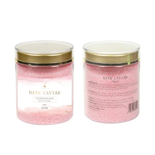 BATH CAVIAR ROSE Aromatherapy 360g Spa για Χαλάρωση και Ενυδάτωση