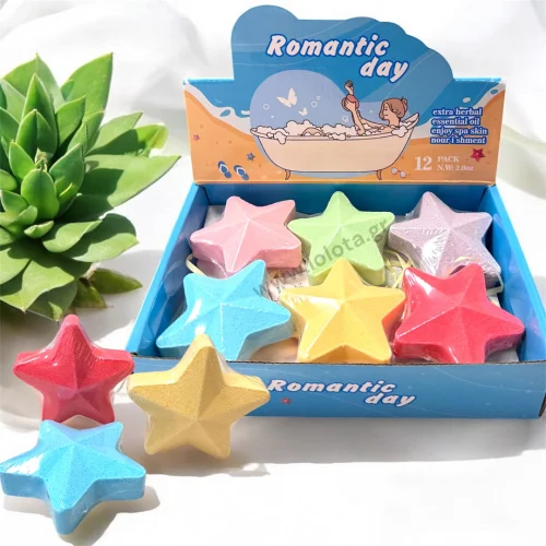 Bath Bombs 60gr Αστέρια