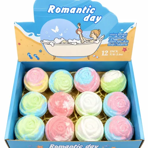 Bath Bombs 60gr Δίχρωμα 