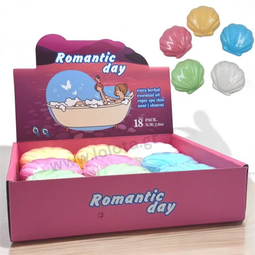 Bath Bombs 60gr Κοχύλια