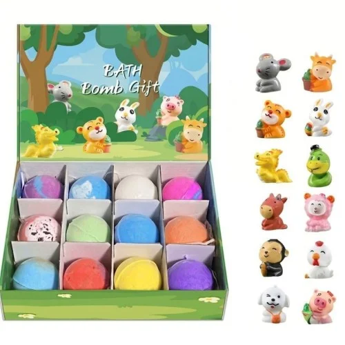 Bath Bombs Gift  Zoo Παιδικά Bath Bombs (Διάφορα Σχέδια) 1τμχ 70gr