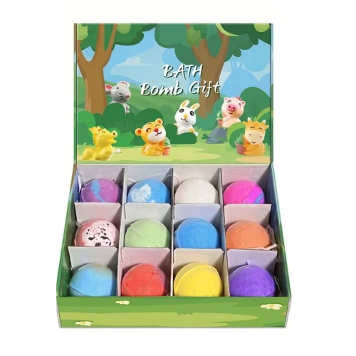 Bath Bombs Gift  Zoo Παιδικά Bath Bombs (Διάφορα Σχέδια) 1τμχ 70gr