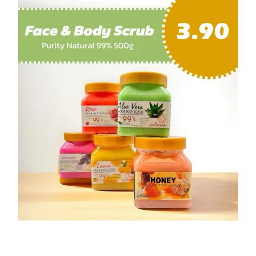 Face & Body Scrub Purity Natural 99% 500γρ