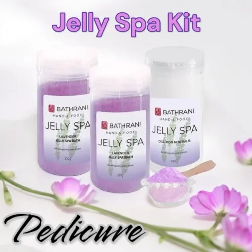 Jelly Spa Bath Kit Set Lavender