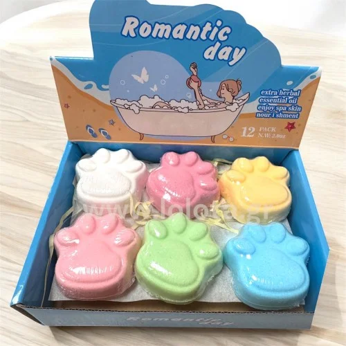 Bath Bombs 60gr Πατούσες