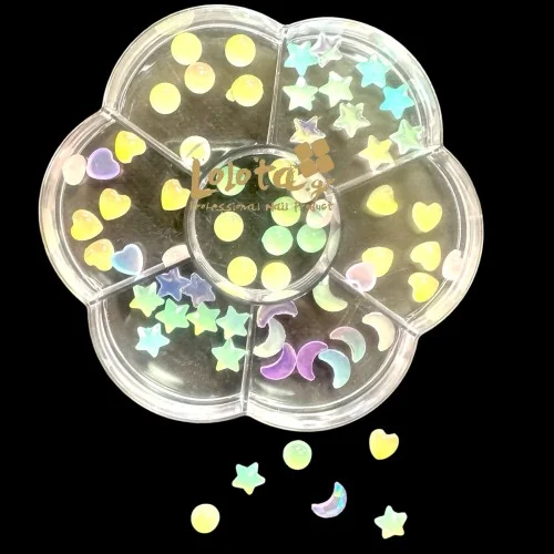 Ακρυλικά 3D Charms neon