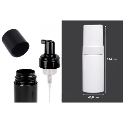 Μπουκάλι πλαστικό PET 100 ml με Αντλία Αφρού 