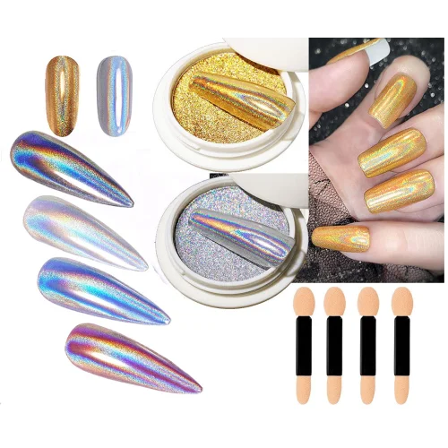 Solid Holographic Laser Powder