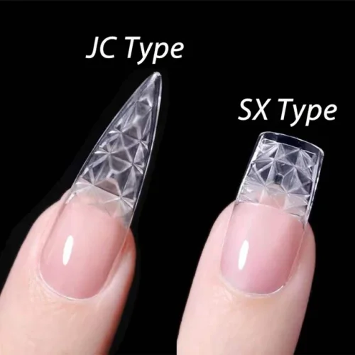Crystal Nail Tips Mosaic fool cover 500τεμ.
