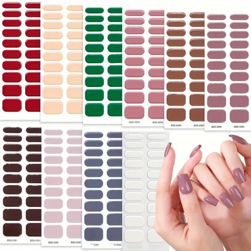 Gel Nail Wraps 20 Strips