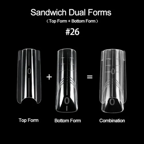 Sandwich Dual Forms Τετράγωνο XL 280τμχ Νο#26
